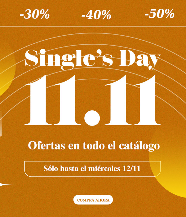 ¡Descuentos single's day! ¡Descuentos single's day!