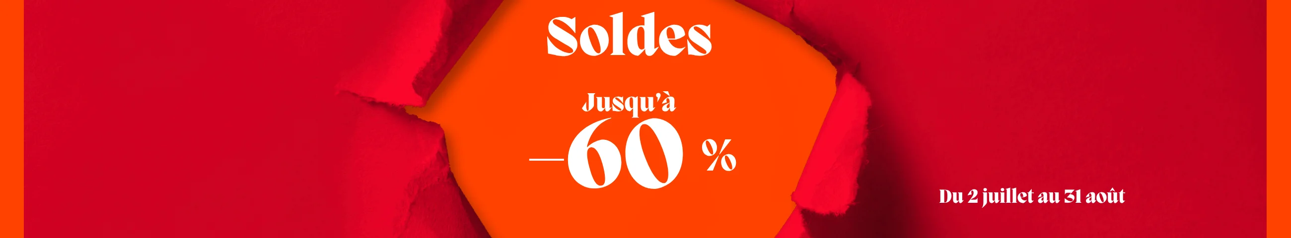 SOLDES ÉTÉ 2026