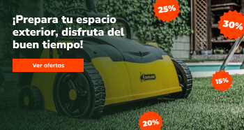 ¡Prepara tu espacio exterior, disfruta del buen tiempo!