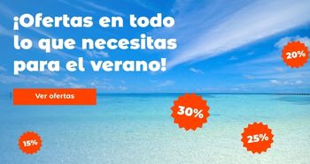 ¡Ofertas en todo lo que necesitas para el verano!