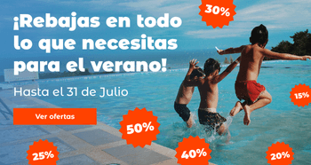¡Ofertas en todo lo que necesitas para el verano!