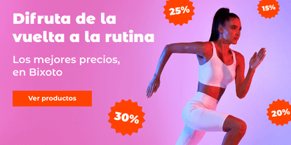 Disfruta de la vuelta a la rutina. Los mejores precios, en Bixoto Disfruta de la vuelta a la rutina. Los mejores precios, en Bixoto