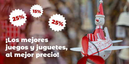 ¡Los mejores juegos y juguetes, al mejor precio!