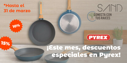 ¡Este mes, descuentos especiales en Pyrex!