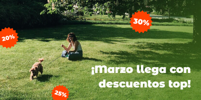 ¡Marzo llega con descuentos top!