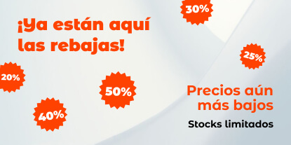 ¡Ya están aquí las rebajas! ¡Ya están aquí las rebajas!