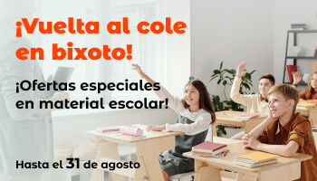 Ofertas especiales en material escolar hasta el 31 de agosto